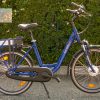 Bici DamperX con telaio alluminio blu