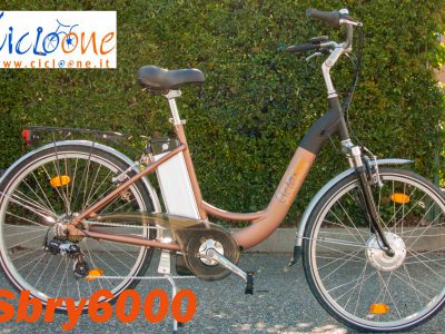 Bici Sbry6000 city bike colore nero bronzo