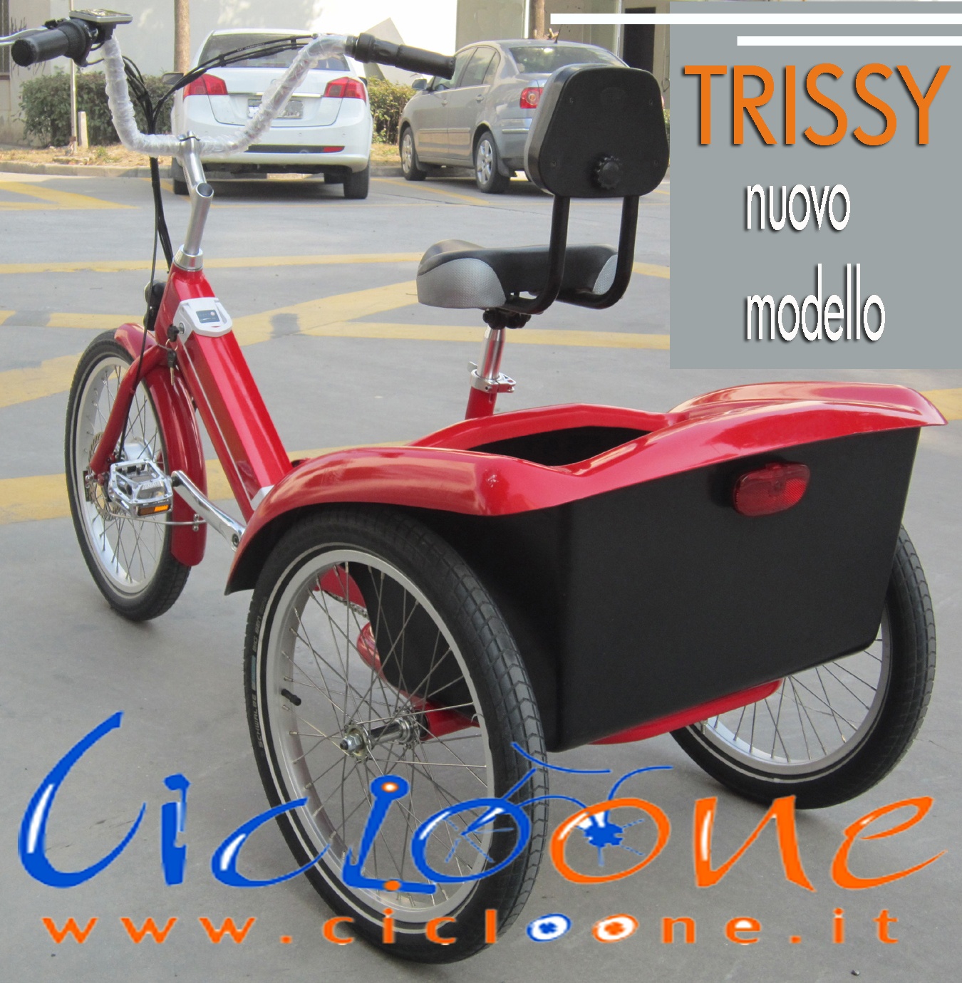 Biciclette triciclo unisex per adulto