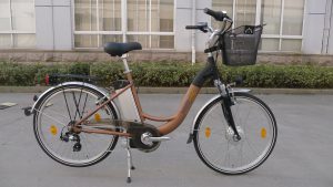 sbry6000 city bike ruota 26 con cestino