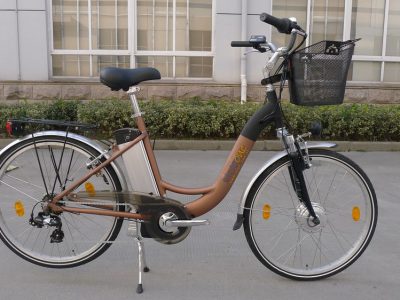 sbry6000 city bike ruota 26 con cestino