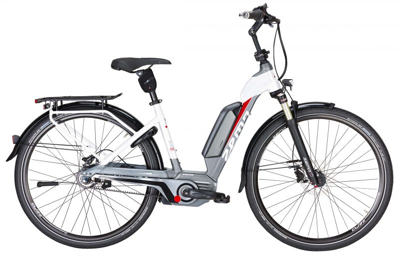 Zemo 8 Disc Lady City Bike da Donna telaio Onda motore Bosch