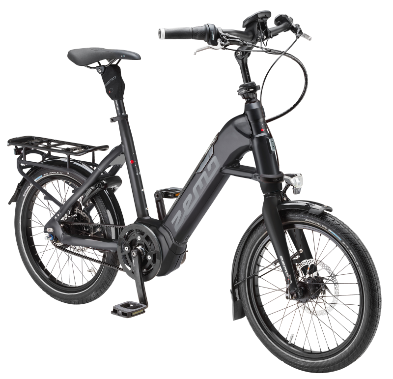 Bella ebike piccola nera Zemo