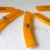 Catarinfrangenti colore arancio per raggi biciclette elettriche