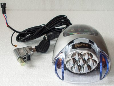 Fanale anteriore 7 led multifunzione per triciclo bici elettriche