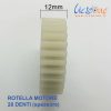 spessore rotella 28 denti motore bafang