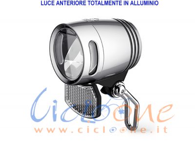 fanale anteriore alluminio 80 lux moto elettrica