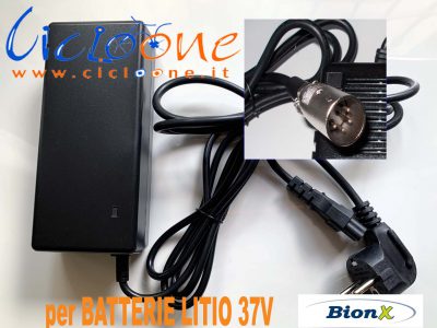 bionx caricabatterie bici elettrica 37V