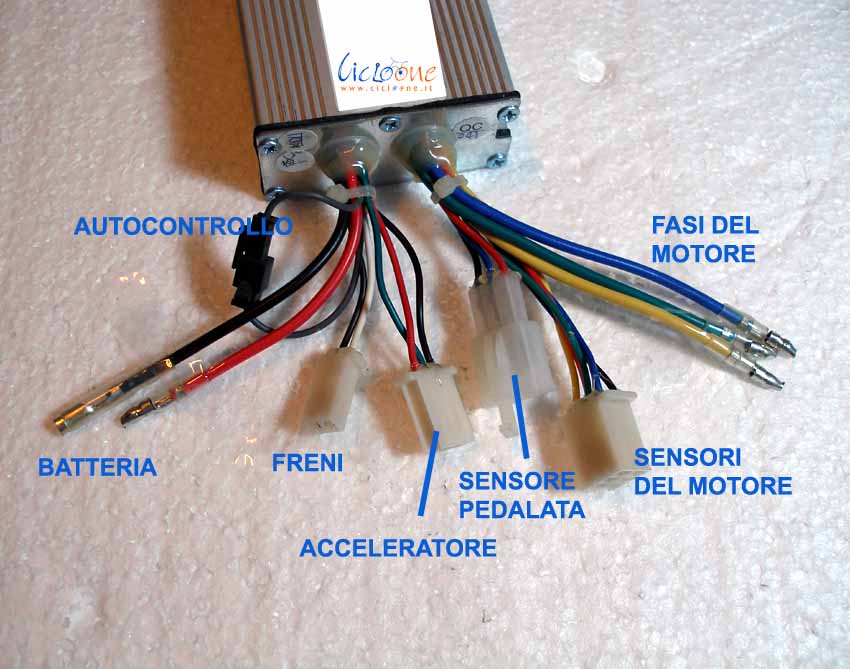Controller centralina 36V bici elettriche monopattini » Cicloone