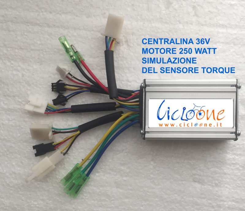 centralina controller sinusoidale sensore torque