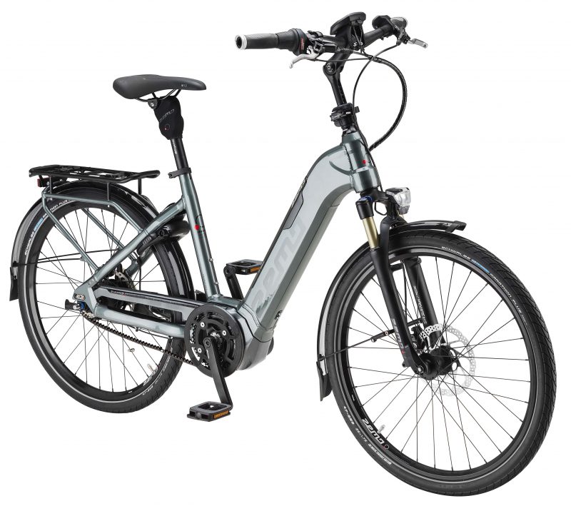 Zemo ebike modello 2019 grigio chiaro