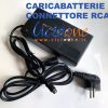 caricabatterie 36V 3A connettore rca