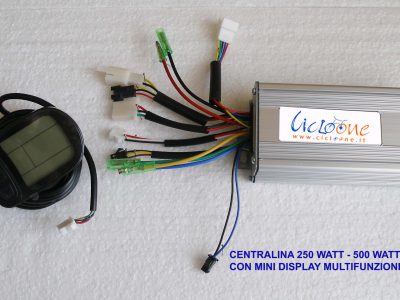 mini display lcd con centralina 500 watt