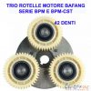 trio rotelle Bafang BPM CST 42 denti