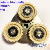 trio rotelle 42 denti Bafang vecchi motori