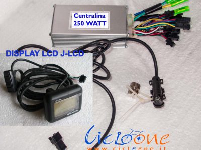 kit centralina display lcd odometro