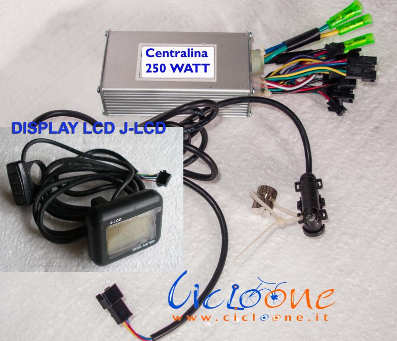 kit centralina display lcd odometro