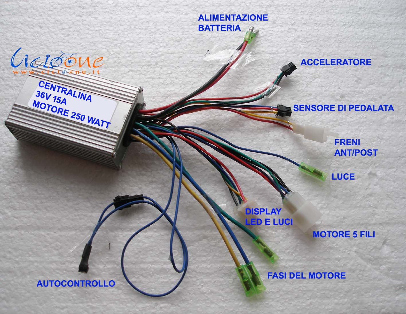 Acceleratore 36 Volt - Monopattino elettrico / Bicicletta elettrica