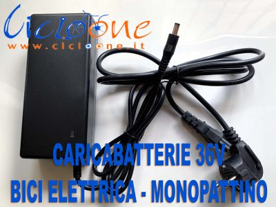 caricabatterie bici elettrica monopattino