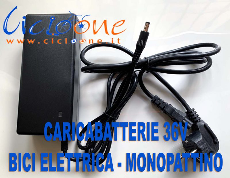 caricabatterie bici elettrica monopattino