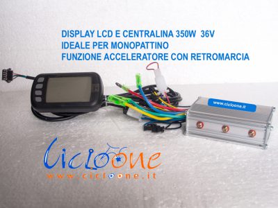 Centralina con Display (kit) 350W