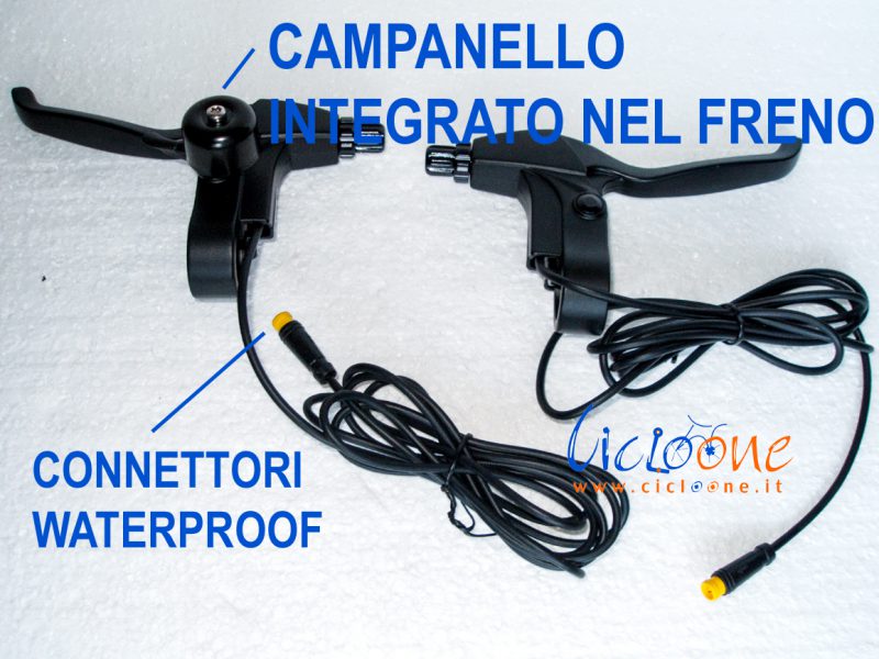 leve freno con campanello integrato