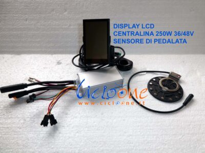 display nokee centralina 250w36 48v