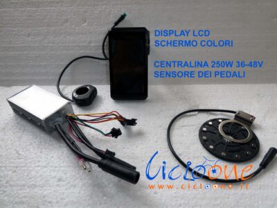 display schermo colori centralina 500w 48V