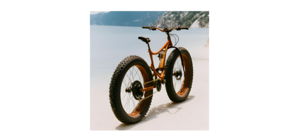 Fatbike generata con AI