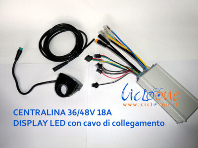 centralina monopattino con display led piccolo