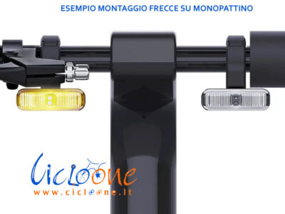 frecce monopattino esempio montaggio