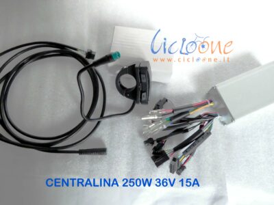 monopattino centralina 15A 250W con display lcd