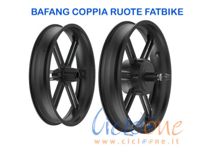 Bafang coppia ruote fatbike 20 nere